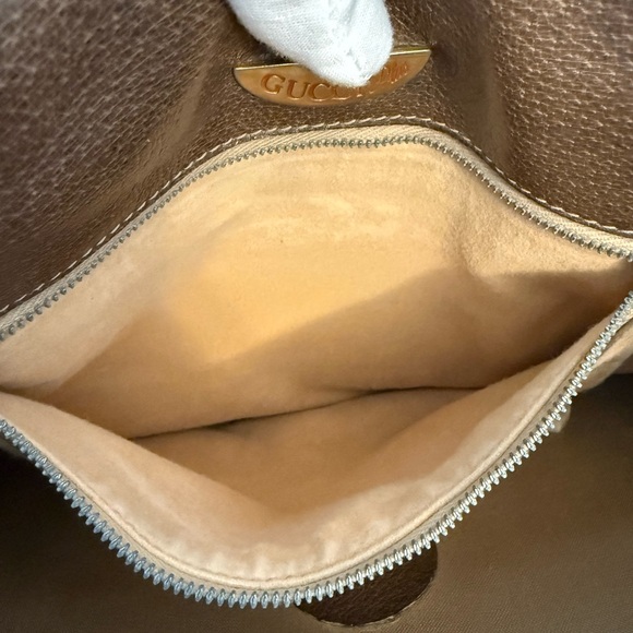 VINTAGE GUCCI GG PLUS Monogram TOTE Bag. - Picture 11 of 14